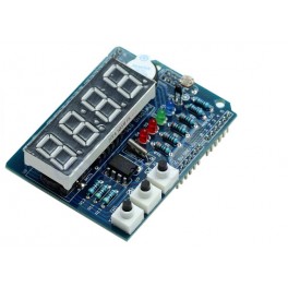 TickShield multifonction (afficheur led boutons buzzer horloge thermometre lumiere)