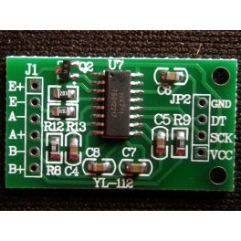 Amplificateur convertisseur digital 24 bits a 2 canaux HX711