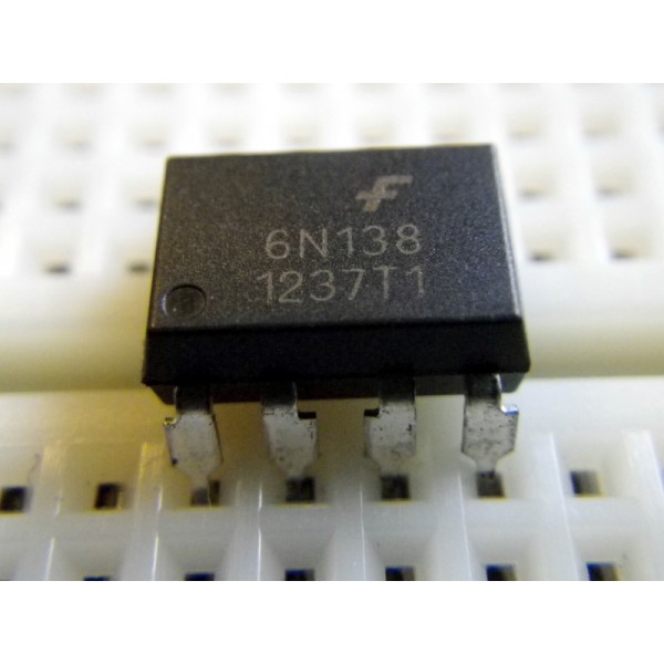 Lot De 5 Optocoupleurs MCT6 - Circuit Intégré DIP 8 - Marque QTC - Neuf