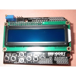 Ecran LCD1602 16 x 2 caractères et clavier