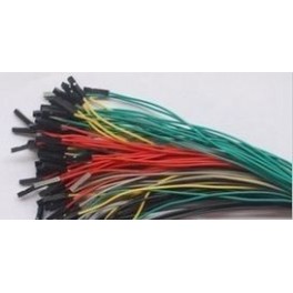 40 câbles de connexion Dupont femelle-femelle 20 cm